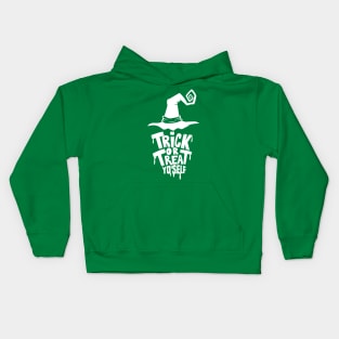 Trick or Treat Yo'Self Kids Hoodie